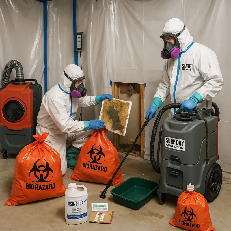 Contaminated Water Handling Protocols process in Hood County, TX