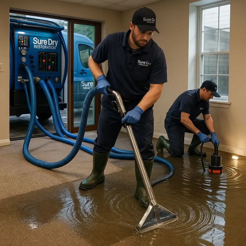 Water Extraction and Removal process in Hood County, TX